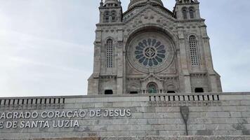 diocesano santuario Viana hacer castillo, en Portugal video