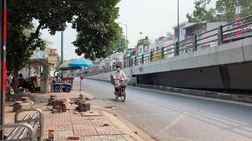 Vietnam ho chi minh città 18.05.2024 Vietnam strada moto video