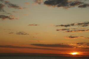 sunrise from the sea photo