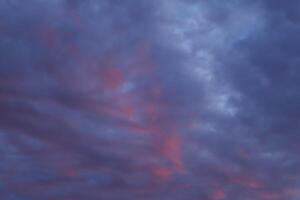 sunset in the mountains of spain photo