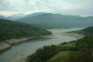 river in france, europe photo