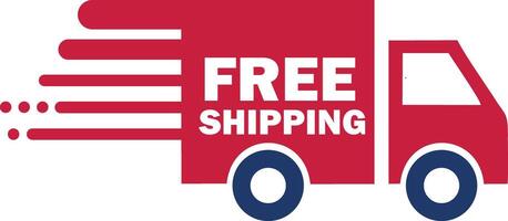 Free Shipping icon illustration vector