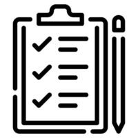 Task List icon for web, app, infographic, etc vector