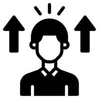 Leadership Skill icon for web, app, infographic, etc vector