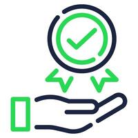 Quality Assurance icon for web, app, infographic, etc vector