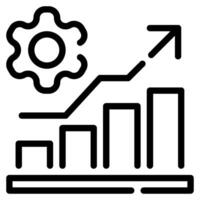 Process Improvement icon for web, app, infographic, etc vector