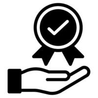 Quality Assurance icon for web, app, infographic, etc vector