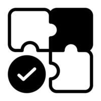 Problem Solving icon for web, app, infographic, etc vector