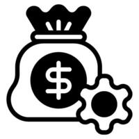 Budget Control icon for web, app, infographic, etc vector