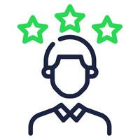 Performance Review icon for web, app, infographic, etc vector