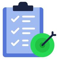 Goal Achieve icon for web, app, infographic, etc vector