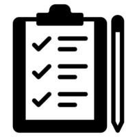 Task List icon for web, app, infographic, etc vector