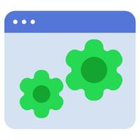 flujo de trabajo mejoramiento icono para web, aplicación, infografía, etc vector