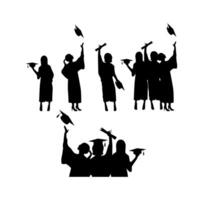 Student Graduation Design Illustration vector