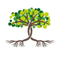 Tree Logo Design Illustration vector