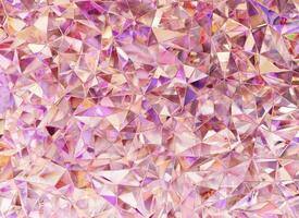 Luxury Abstract Realistic Purple Crystal Texture Reflection Close Up Background 3D rendering photo