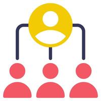Mentorship Program icon illustration for uiux vector