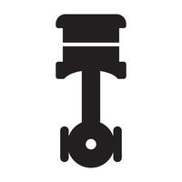 pistón icono símbolo vector