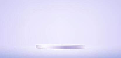 Purple studio room background. Purple background 3d with podium. Empty room with light effect. Space for selling products on the website. Business backdrop. illustration. vector