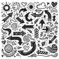 Set of Hand drawn Design vector