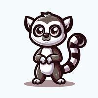 African Civet mascot vector