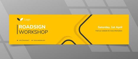 Banner design with atractive style for more promotion vector