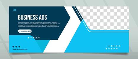 Creative and Simple Modern Style Banner Design vector