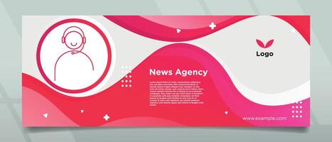 Creative and Simple Modern Style Banner Design vector