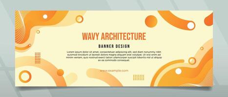 Creative and Simple Modern Style Banner Design vector