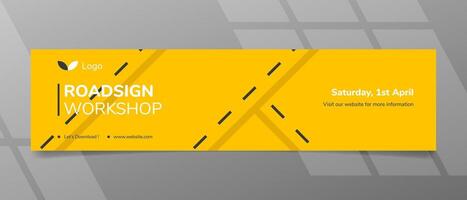 Banner design with atractive style for more promotion vector