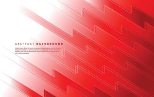 abstract red white background template vector