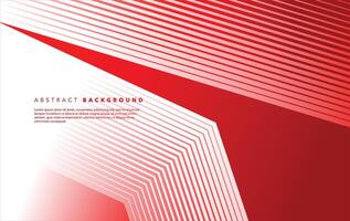 abstract red white background template vector