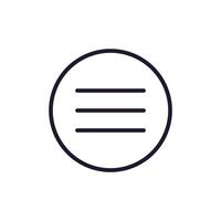 Interface Line Icon for Websites vector