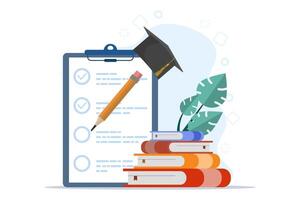 concept of learning, Education and Personal Development. Different people are involved in the educational process. training, seminars, back to school, online courses. reading books, knowledge, study. vector