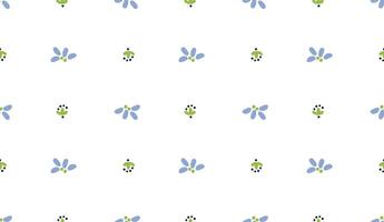 Seamless Floral Pattern, Fabric print illustration textile and digital design, seamless floral pattern Cute print with small flowers Flat style Spring pattern with blooming flowers, Monochrome vector