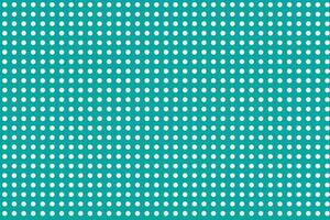 simple abstract small white color polka dot pattern on seagreen background vector