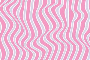 simple abstract baby pink and lite sky color vertical line wavy pattern vector