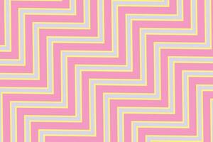 simple abstract baby pink and lite sky color zig zag daigonal line wavy pattern on yellow color background a pink and blue striped pattern is available for purchase vector