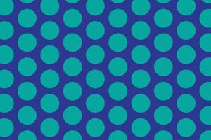 simple abstract seagreen color big polka dot pattern a blue and green pattern with circles on a blue background vector