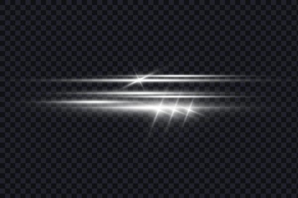 Light glare effect. Star shining light particles, design elements on background
