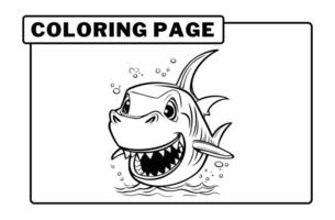 Wild animal coloring pages for kids vector