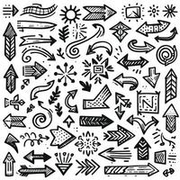 Set of Hand drawn Design vector