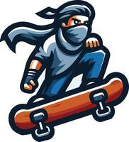 Man playing skateboard Design vector