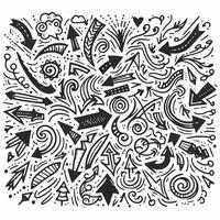 Set of Hand drawn Design vector