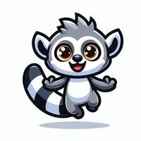 African Civet mascot vector