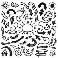 Set of Hand drawn Design vector