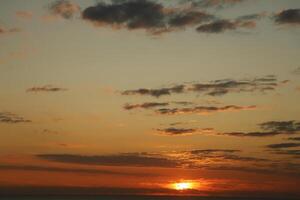 sunrise from the sea photo