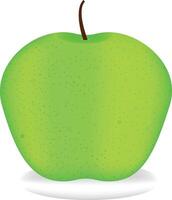 A Green Apple vector