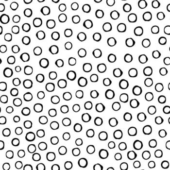 Pattern on wrapping paper and fabric vector