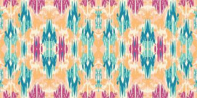 Seamless batik pattern,Seamless tribal batik pattern,and Seamless colorful pattern resemble ethnic boho, Aztec,and ikat styles.designed for use in wallpaper,fabric,curtain,carpet vector